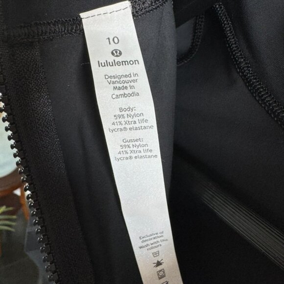 NWT Lululemon Will The Wave LS Med One-Piece - Picture 6 of 6